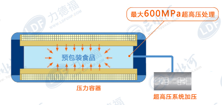 超高压技术加工食品的原理